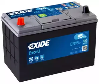 EB955 EXIDE Стартерная аккумуляторная батарея